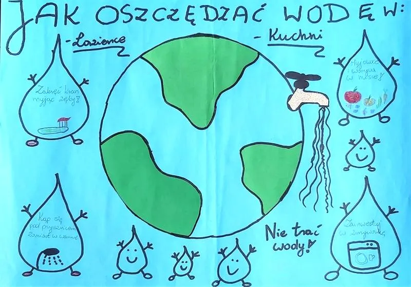 Kreatywne sposoby na to, jak oszczędzać wodę w pracy plastycznej