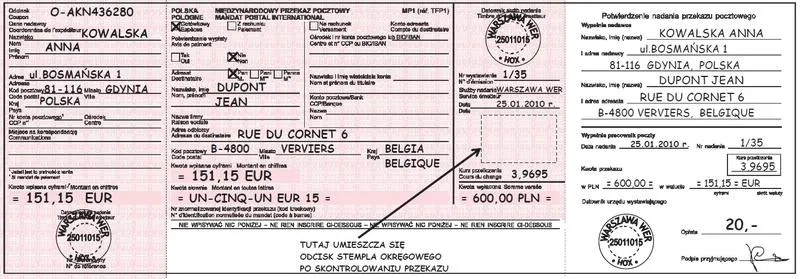 Czas realizacji przelewu