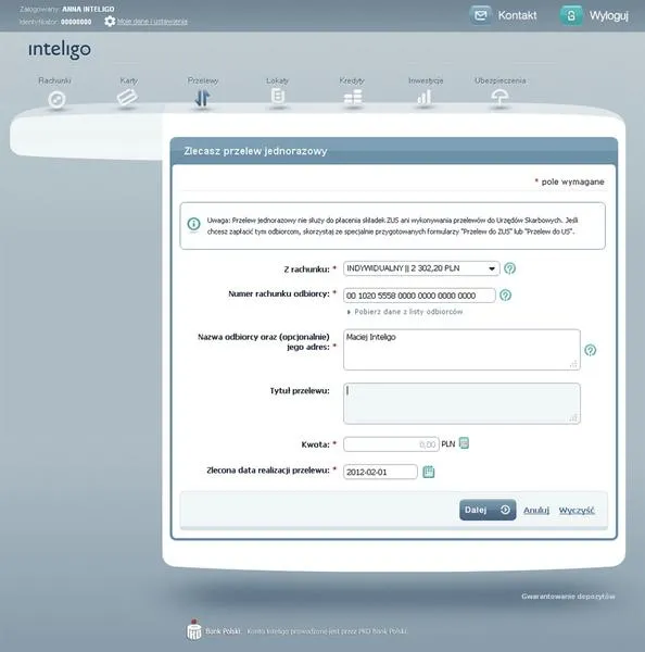 Internetowy bank w Polsce