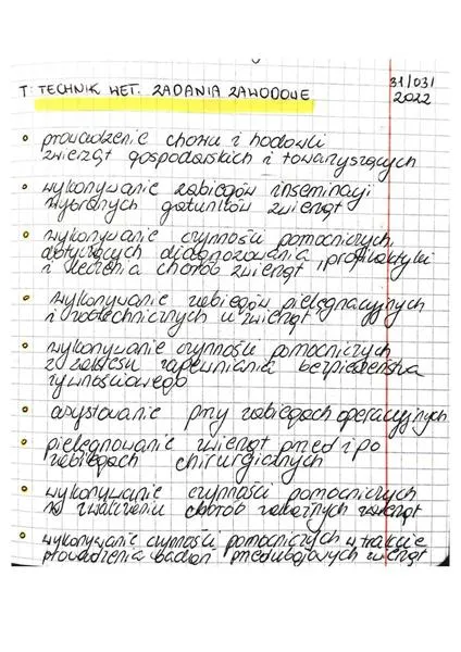 Perspektywy zatrudnienia technika weterynarii
