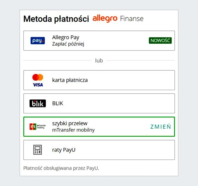 Problemy z przelewem