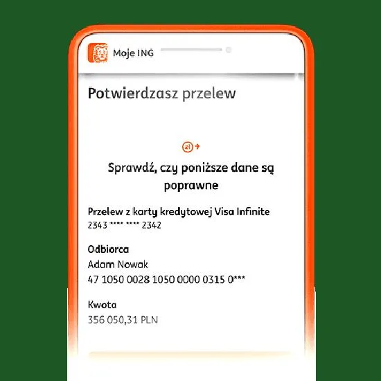 Przelew z ING na PKO