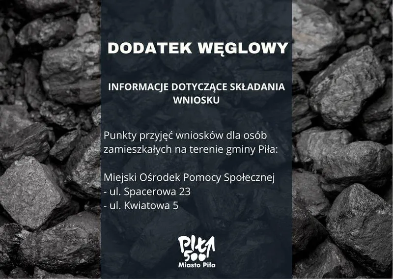 Terminy wypłat dodatku węglowego