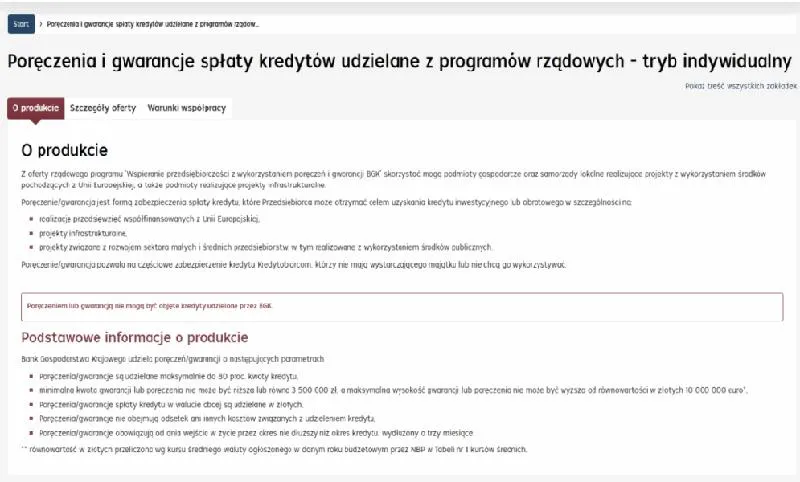 Warunki kredytów studenckich