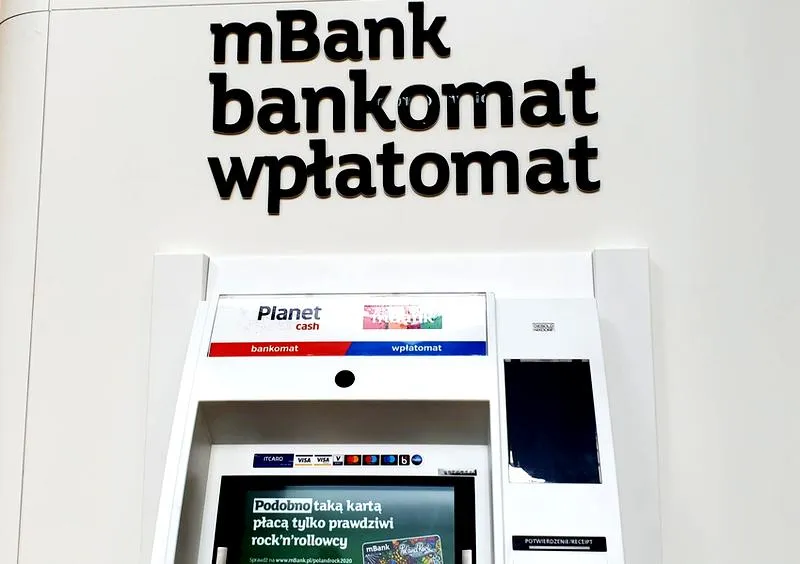 Wpłata pieniędzy na konto