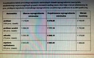 Wynagrodzenia w środowisku akademickim