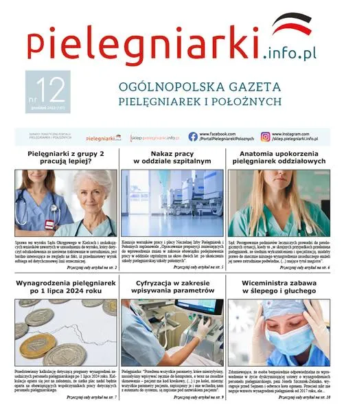 Wynagrodzenie pielęgniarek