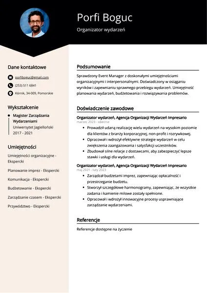 Zarobki event managerów